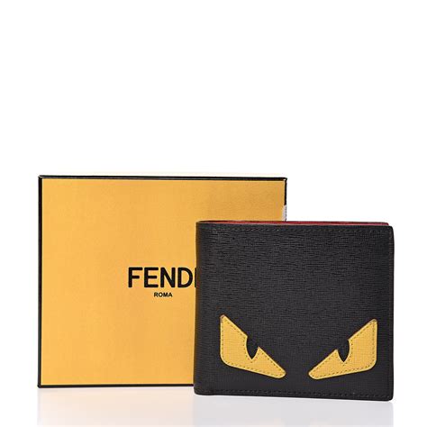 fendi eye walklet|realreal fendi wallet.